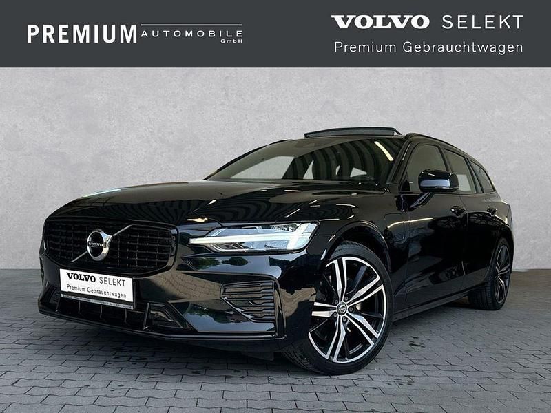 Schwarz Gebraucht 2021 Volvo V60 R-Design Kombi | 29.790 € (Fairer Preis) - Bild 1/4