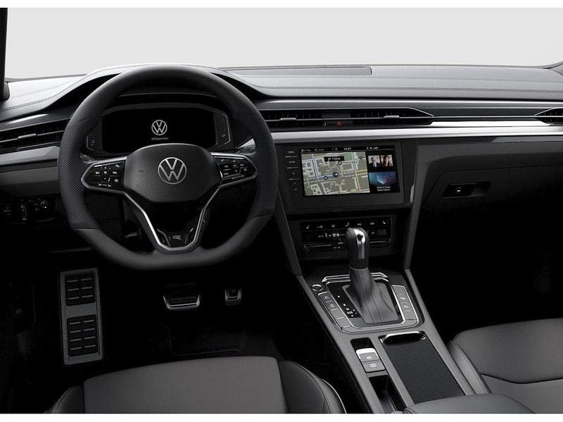 Gebraucht VW Arteon R-line 200 PS (147 kW) 2021 Weiss / oryxweiss perlmutteffekt (metallic) Kombi