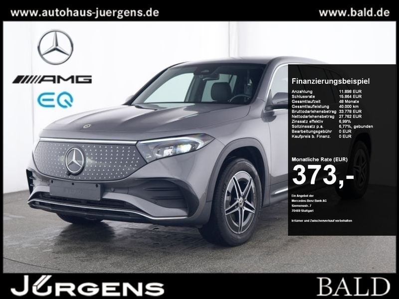 Grau metalliclack mountaingrau Gebraucht 2024 Mercedes EQB300 AMG SUV | 44.490 € (Teuer) - Bild 1/4