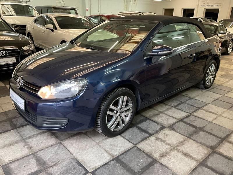 Gebraucht VW Golf Cabriolet 105 PS (77 kW) 2013 Blau Cabrio