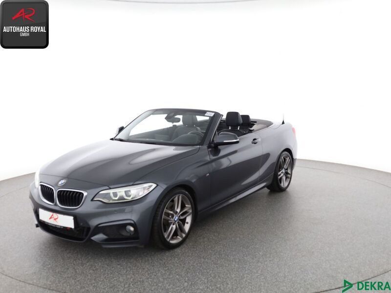 Grau Gebraucht 2015 BMW 220 M Sport Cabrio | 21.880 € (Fairer Preis) - Bild 1/4
