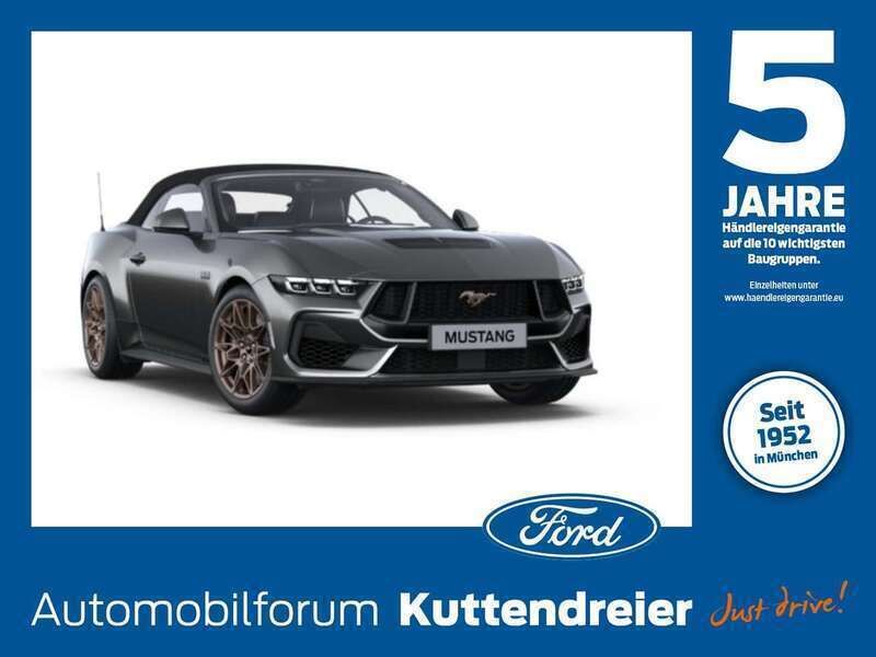 Carbonized grey met. Neu 2025 Ford Mustang GT Convertible Cabrio | 59.800 € (Fairer Preis) - Bild 1/3