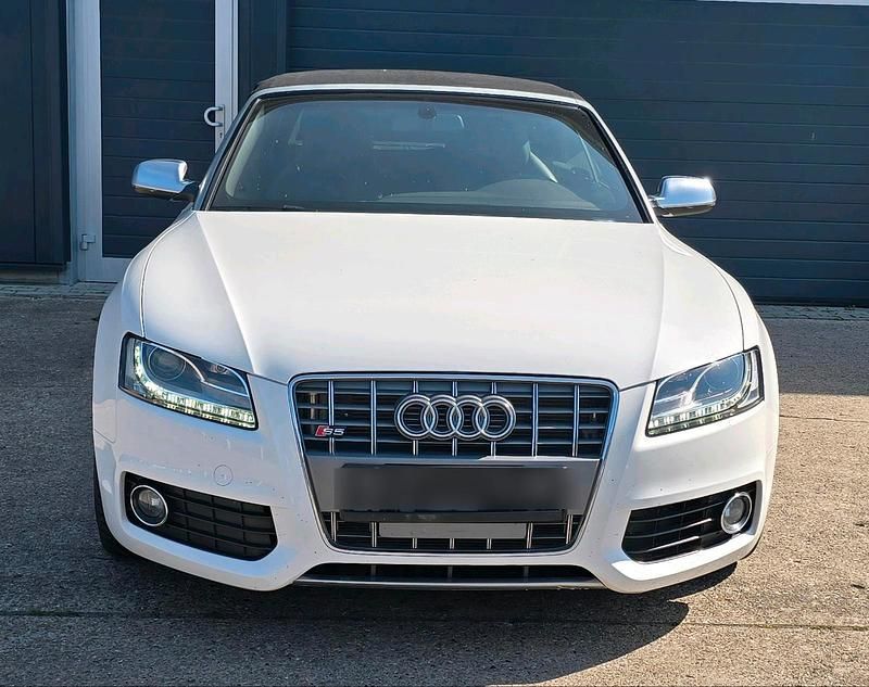 Weiß Gebraucht 2010 Audi S5 Cabriolet Cabrio | 18.500 € (Fairer Preis) - Bild 1/4