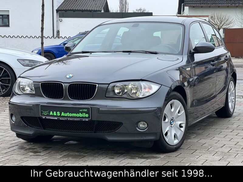 Sparkling graphite metallic Gebraucht 2006 BMW 118 Advantage Kleinwagen | 6.990 € (Teuer) - Bild 1/4