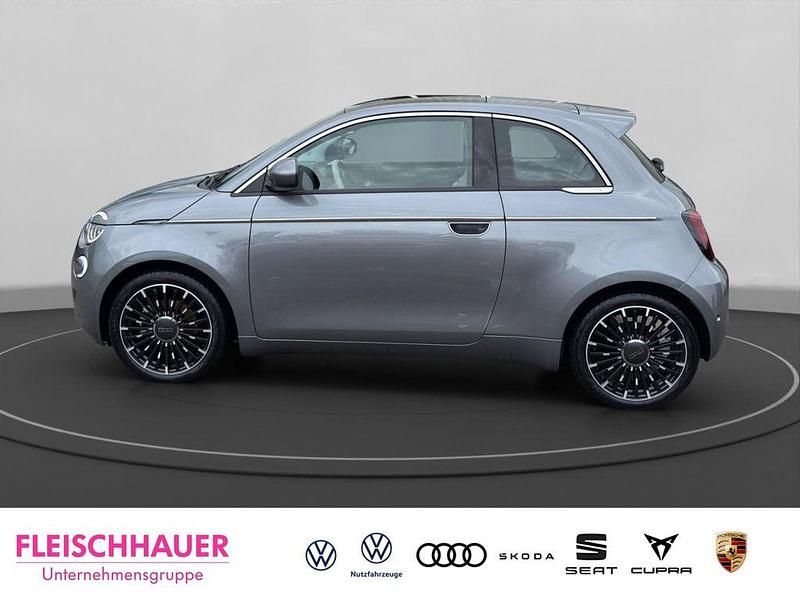 Gebraucht Fiat 500e La Prima 42 kW (58 PS) 2022 Mineral grau) (grau Kleinwagen