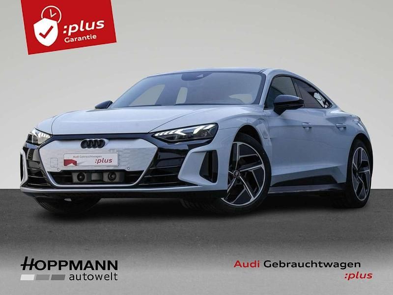 Suzukagrau metallic Gebraucht 2022 Audi e-tron GT quattro Ambiente Limousine | 53.990 € (Guter Preis) - Bild 1/4