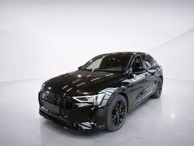 Gebraucht Audi e-tron S-Line 300 kW (408 PS) 2022 Mythosschwarz metallic SUV