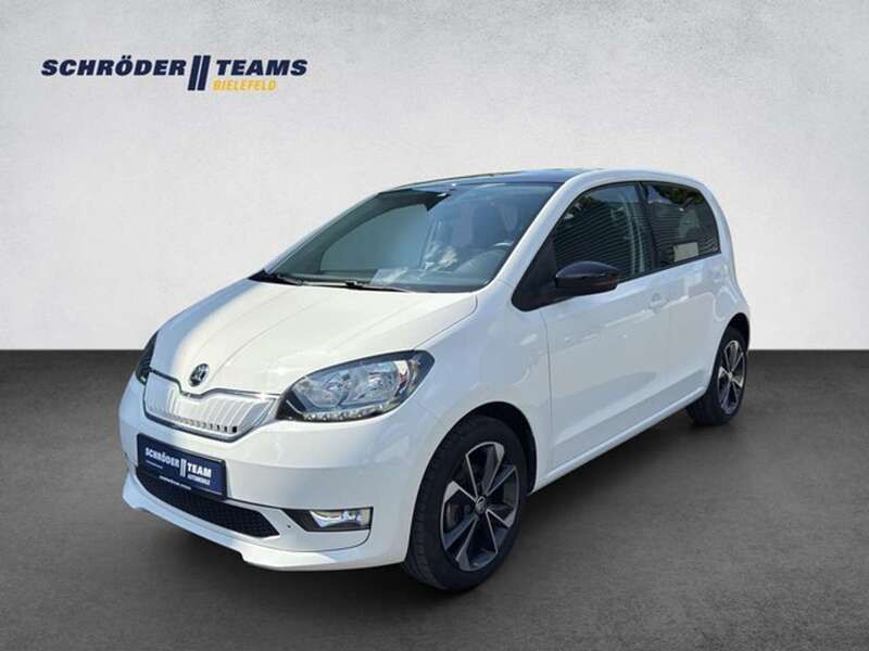 Weiß Gebraucht 2021 Skoda Citigo-e IV Style Kleinwagen | 13.380 € (Fairer Preis) - Bild 1/4