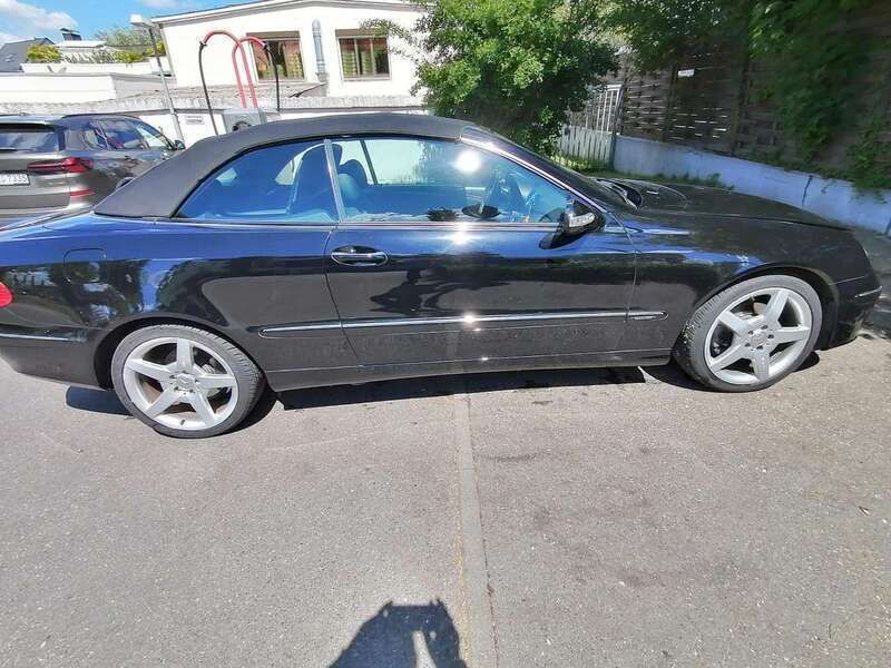 Schwarz Gebraucht 2006 Mercedes CLK200 Cabrio | 12.000 € (Fairer Preis) - Bild 1/4