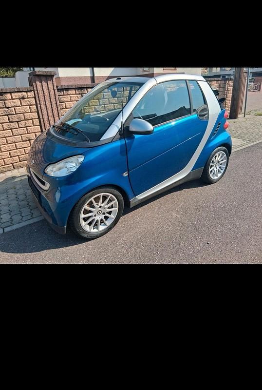 Blau Gebraucht 2007 Smart ForTwo Cabrio Cabrio | 3.300 € (Guter Preis) - Bild 1/4