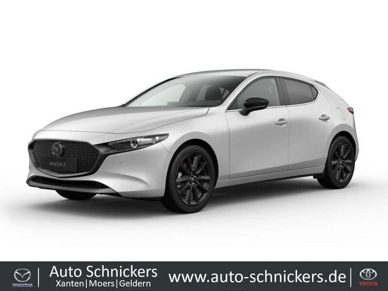 Jet black Neu 2024 Mazda 3 Homura-Line Limousine | 27.440 € (Fairer Preis) - Bild 1/4