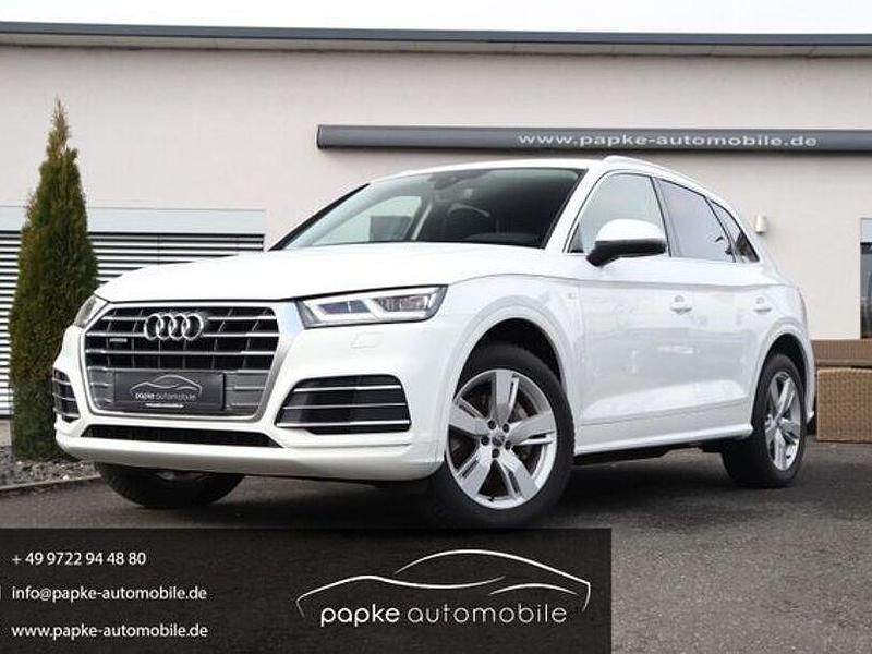 Weiß Gebraucht 2017 Audi Q5 S-Line SUV | 23.895 € (Fairer Preis) - Bild 1/4