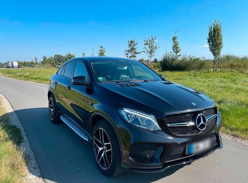 Gebraucht Mercedes GLE350 2016 Schwarz Coupé