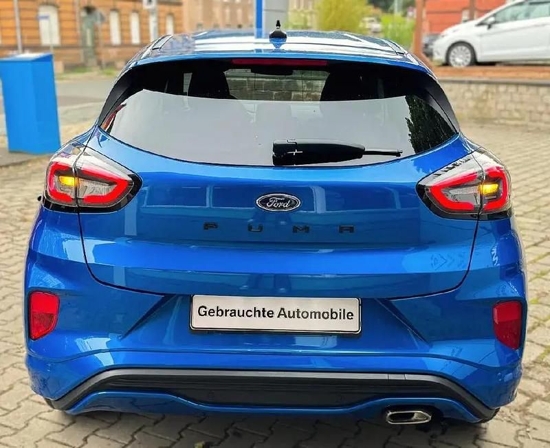 Dynamicblau metallic Gebraucht 2024 Ford Puma ST-Line SUV | 25.600 € (Fairer Preis) - Bild 1/4