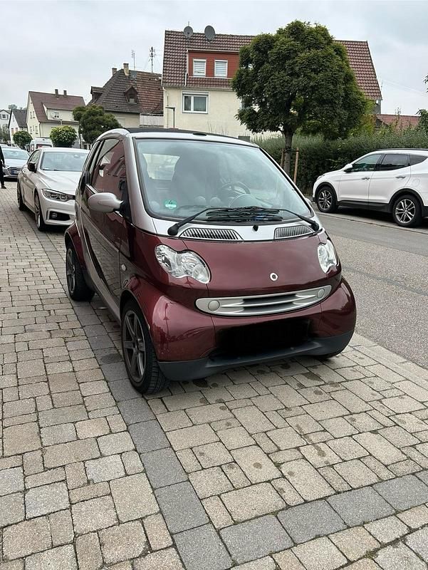 Rot Gebraucht 2005 Smart ForTwo Cabrio Cabrio | 2.500 € (Fairer Preis) - Bild 1/4