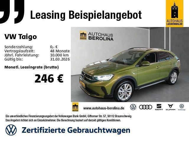 Gebraucht VW Taigo R 150 PS (110 kW) 2024 Grün SUV