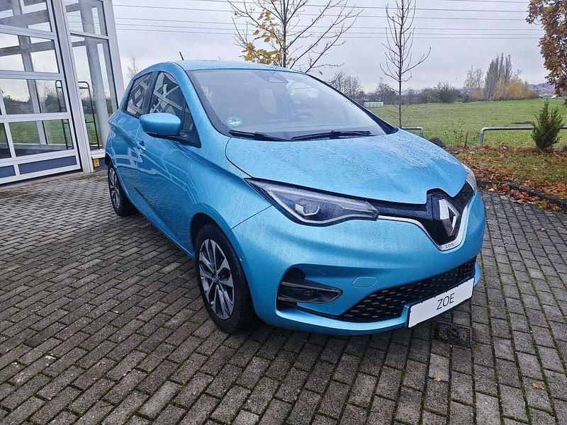 Gebraucht Renault Zoe Intens 50 kW (69 PS) 2020 Rqt aquamarinblaumetallic Kleinwagen