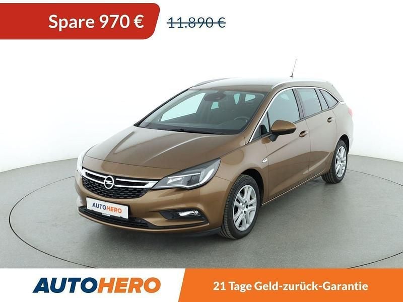 Braun Gebraucht 2016 Opel Astra Edition Kombi | 10.920 € (Guter Preis) - Bild 1/3