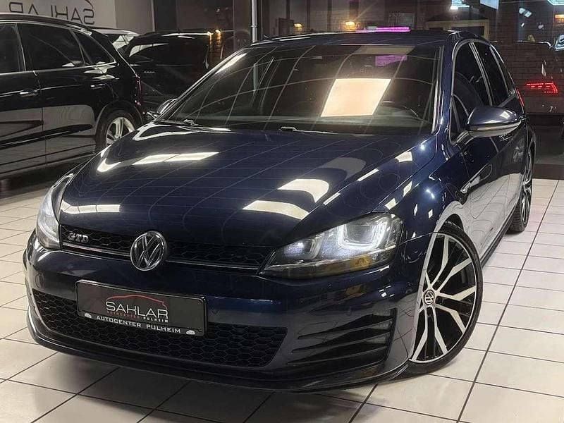 Gebraucht VW Golf VII GTD 184 PS (135 kW) 2014 Blau Kleinwagen