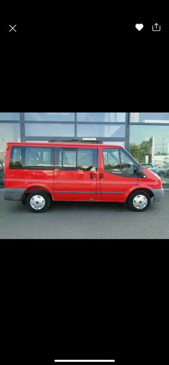 Gebraucht Ford Transit Tourneo 85 PS (62 kW) 2011 Rot Van / Kleinbus