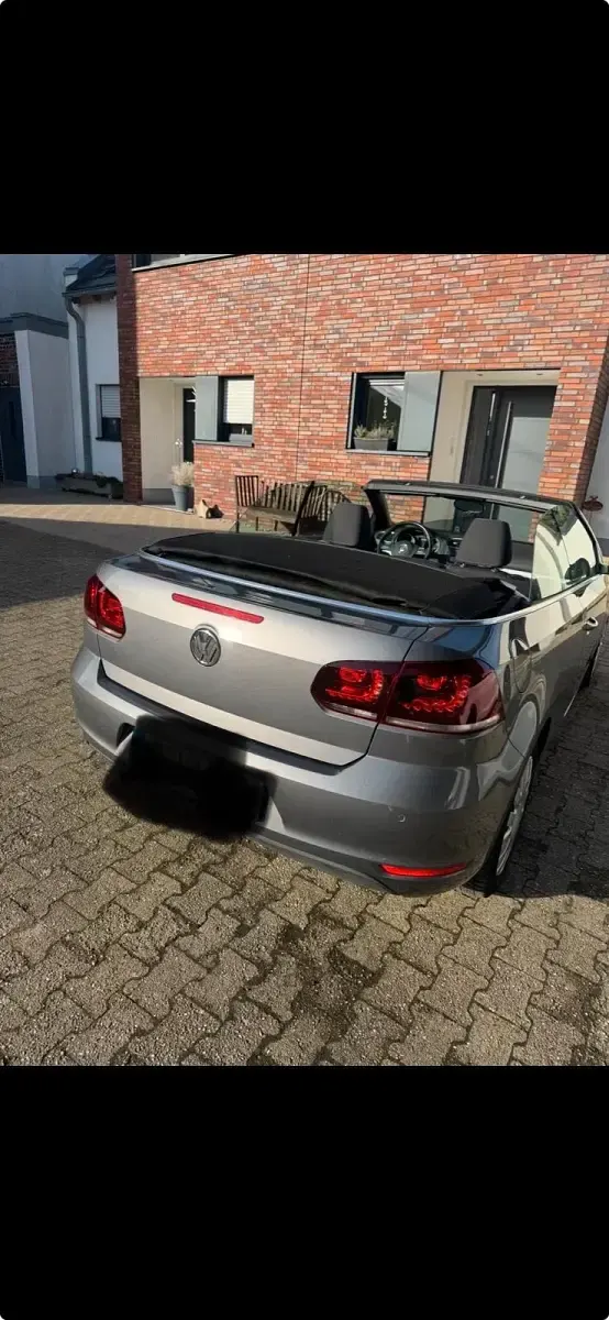 Gebraucht VW Golf Cabriolet 105 PS (77 kW) 2014 Grau Cabrio