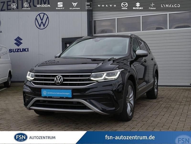 Schwarz Gebraucht 2022 VW Tiguan Allspace Elegance SUV | 31.780 € (Guter Preis) - Bild 1/4