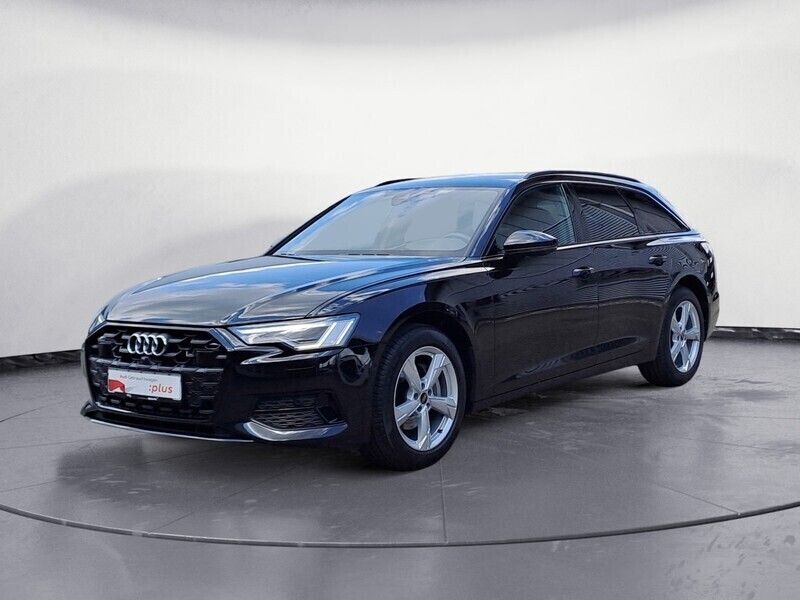 Mythosschwarz metallic Gebraucht 2024 Audi A6 Advanced Kombi | 44.960 € - Bild 1/4