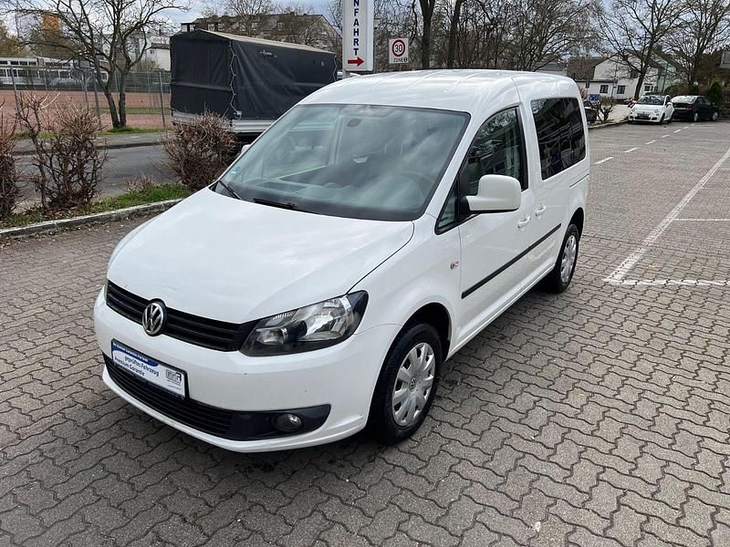 Gebraucht VW Caddy Maxi S 105 PS (77 kW) 2011 Weiß Van / Kleinbus