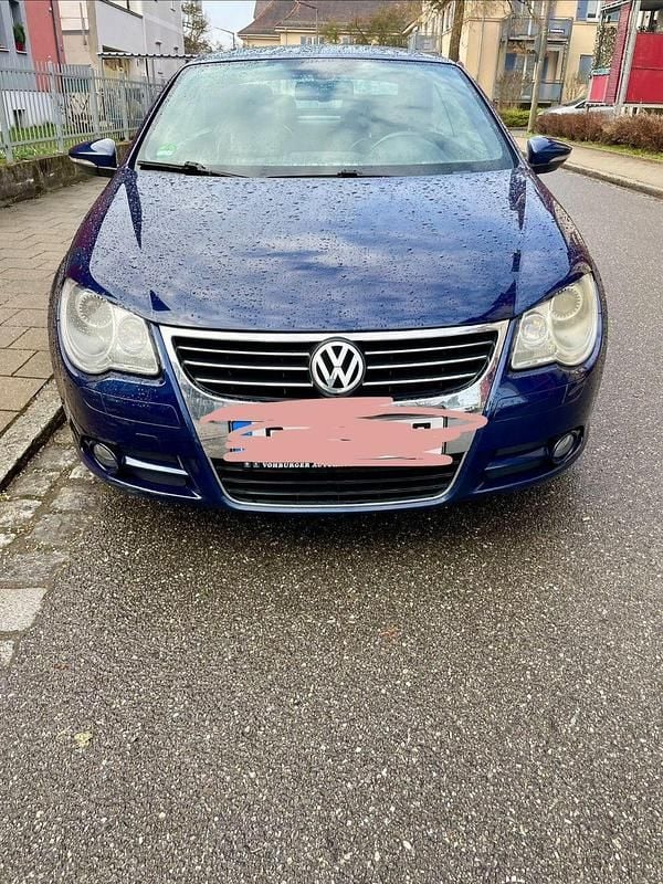 Gebraucht VW Eos 160 PS (117 kW) 2009 Blau Cabrio