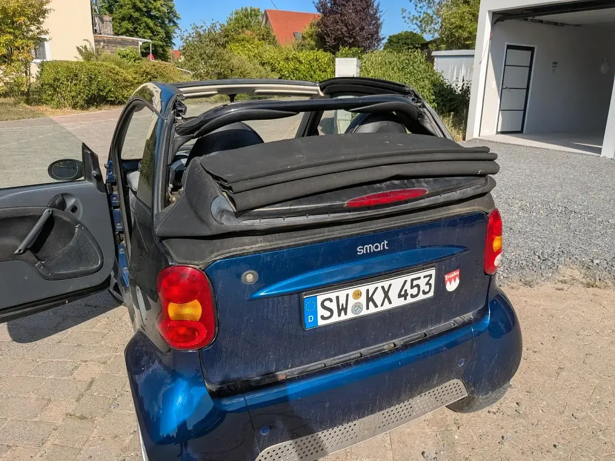 Gebraucht Smart ForTwo Cabrio 54 PS (39 kW) 2003 Blau Cabrio
