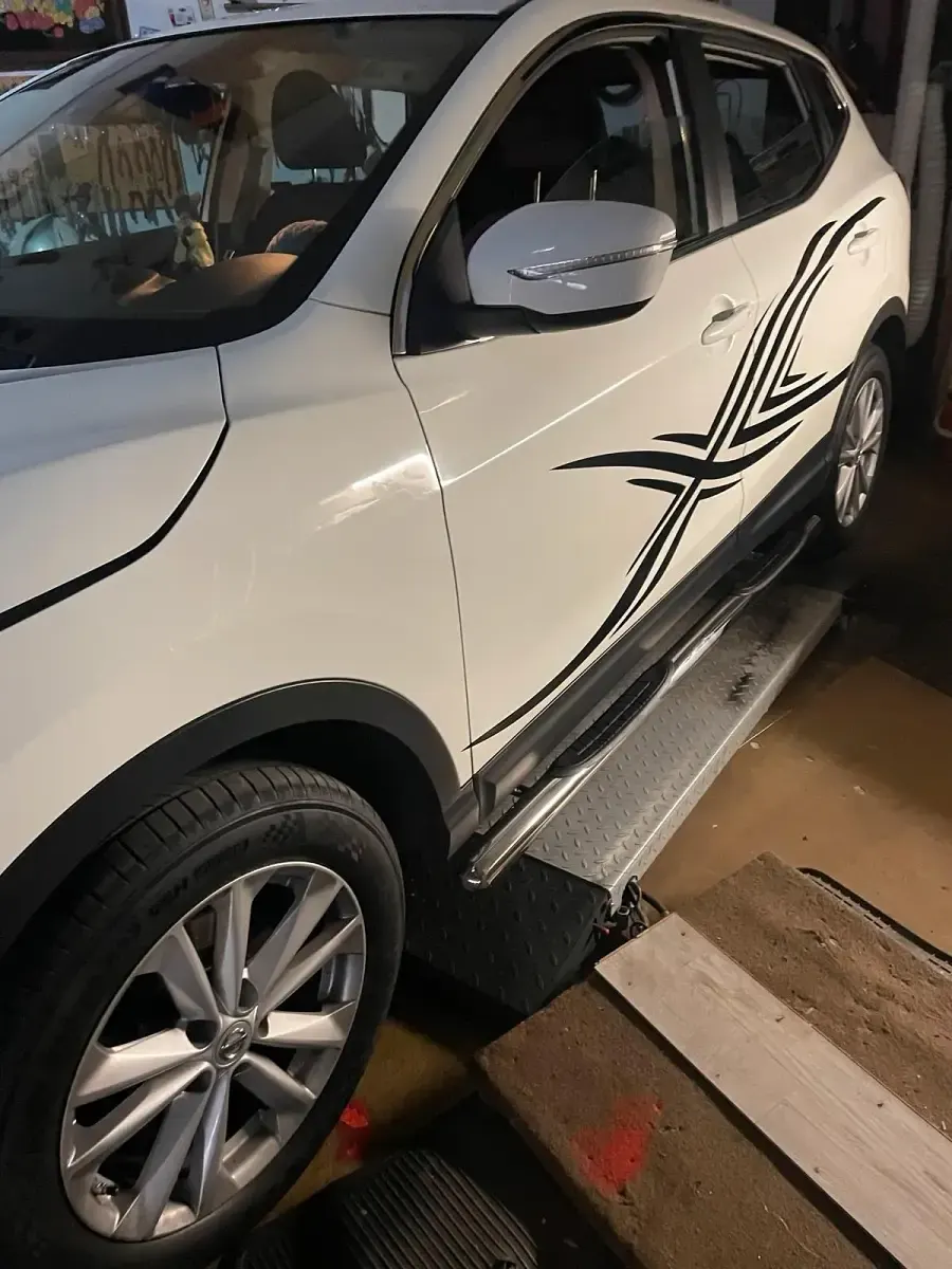 Gebraucht Nissan Qashqai 115 PS (84 kW) 2017 Weiß SUV