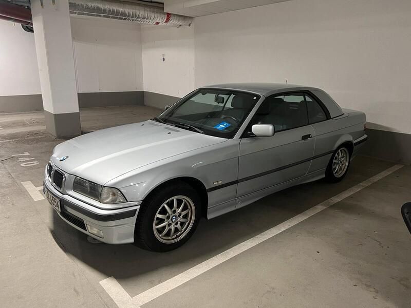 Silber Gebraucht 1997 BMW 318 Cabriolet Cabrio | 4.600 € (Superpreis) - Bild 1/4