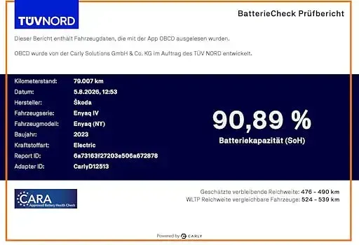 Gebraucht Skoda Enyaq iV Suite 194 kW (265 PS) 2023 Silber SUV