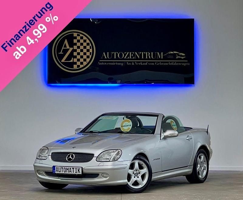 Silber Gebraucht 2003 Mercedes SLK200 Edition Cabrio | 8.490 € (Teuer) - Bild 1/4