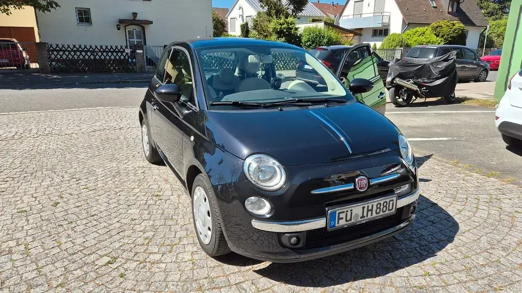 Gebraucht Fiat 500 Lounge 69 PS (50 kW) 2014 Schwarz Kleinwagen