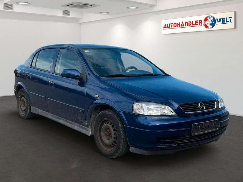 Gebraucht Opel Astra Elegance 84 PS (61 kW) 2003 Blau Limousine