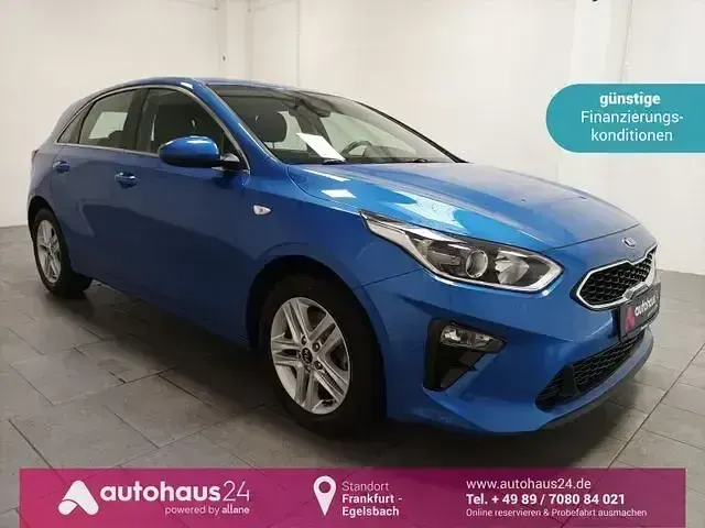 Gebraucht Kia Ceed Vision 140 PS (102 kW) 2021 Blau Kleinwagen