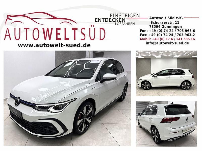 Pure white Gebraucht 2021 VW Golf VIII GTE Limousine | 23.700 € (Fairer Preis) - Bild 1/4