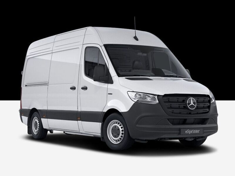 Weiß Gebraucht 2024 Mercedes E-Sprinter Van | 46.788 € (Fairer Preis) - Bild 1/4