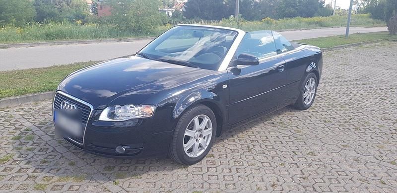 Schwarz Gebraucht 2006 Audi A4 Cabriolet Cabrio | 6.490 € (Guter Preis) - Bild 1/4