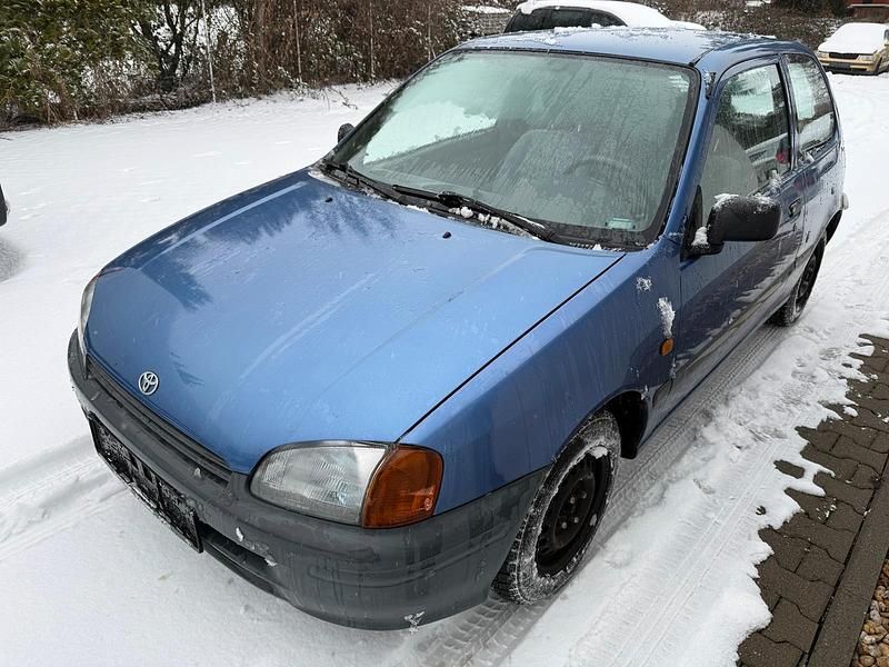 Gebraucht Toyota Starlet 75 PS (55 kW) 1997 Blau Kleinwagen