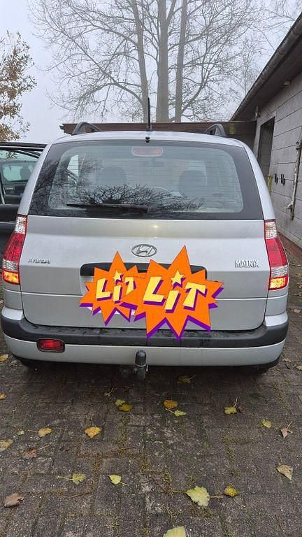 Gebraucht Hyundai Matrix GLS 103 PS (75 kW) 2007 Silber Van / Kleinbus