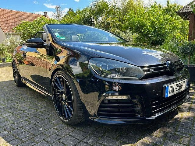 Gebraucht VW Golf Cabriolet R 265 PS (194 kW) 2013 Schwarz Cabrio