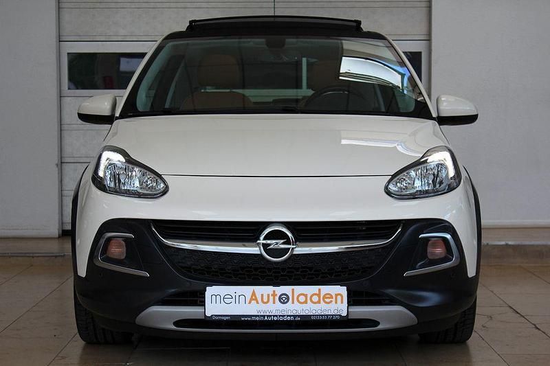 Gebraucht Opel Adam Rocks Open Air 116 PS (85 kW) 2015 Creme  weiß Kleinwagen