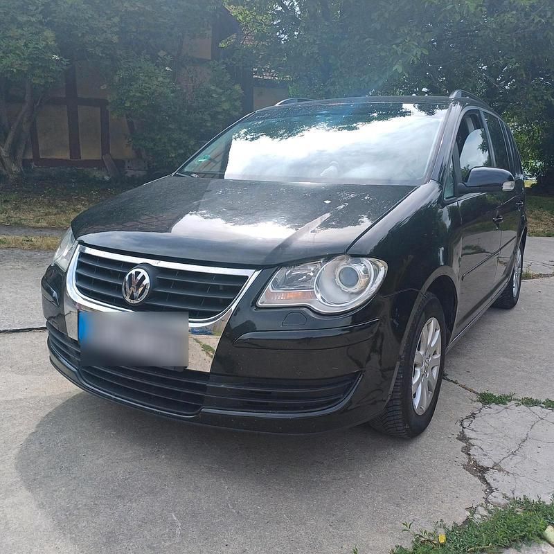 Schwarz Gebraucht 2007 VW Touran Van / Kleinbus | 3.750 € (Fairer Preis) - Bild 1/4