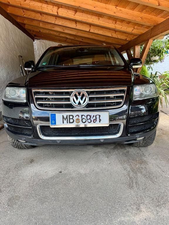 Schwarz Gebraucht 2006 VW Touareg Exclusive SUV | 5.550 € (Superpreis) - Bild 1/4