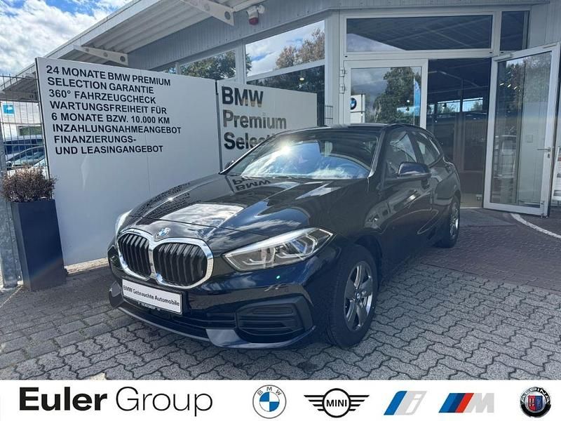 Schwarz Gebraucht 2022 BMW 118 Advantage Kleinwagen | 19.599 € (Guter Preis) - Bild 1/4