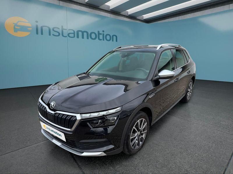 Schwarz Gebraucht 2022 Skoda Kamiq ScoutLine SUV | 25.499 € (Fairer Preis) - Bild 1/4