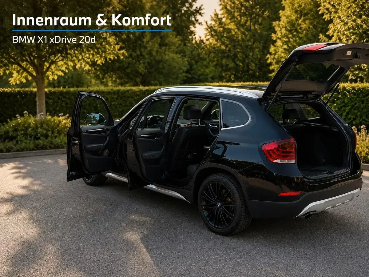 Gebraucht BMW X1 xLine 218 PS (160 kW) 2013 Schwarz SUV