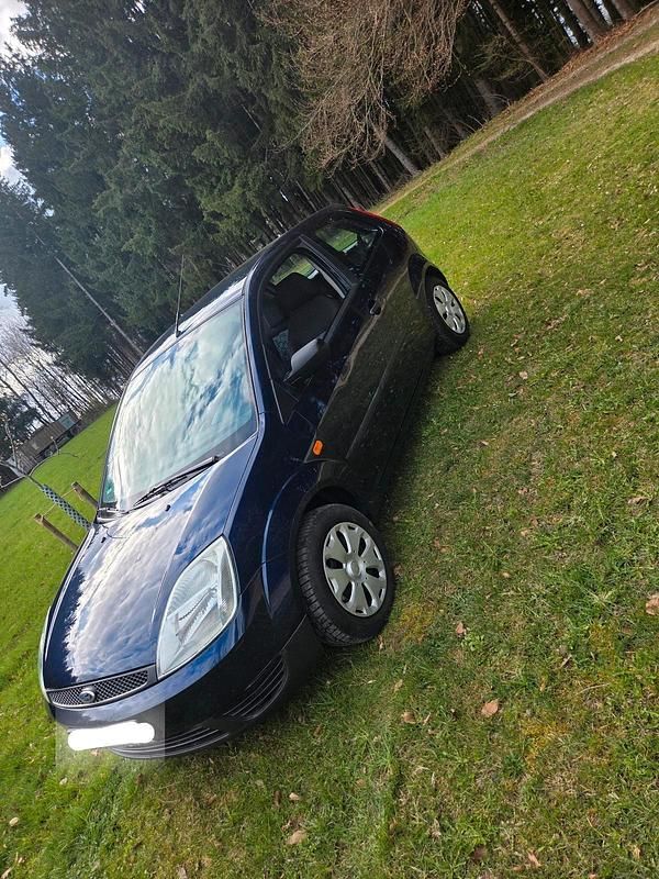 Gebraucht Ford Fiesta 60 PS (44 kW) 2005 Blau Kleinwagen